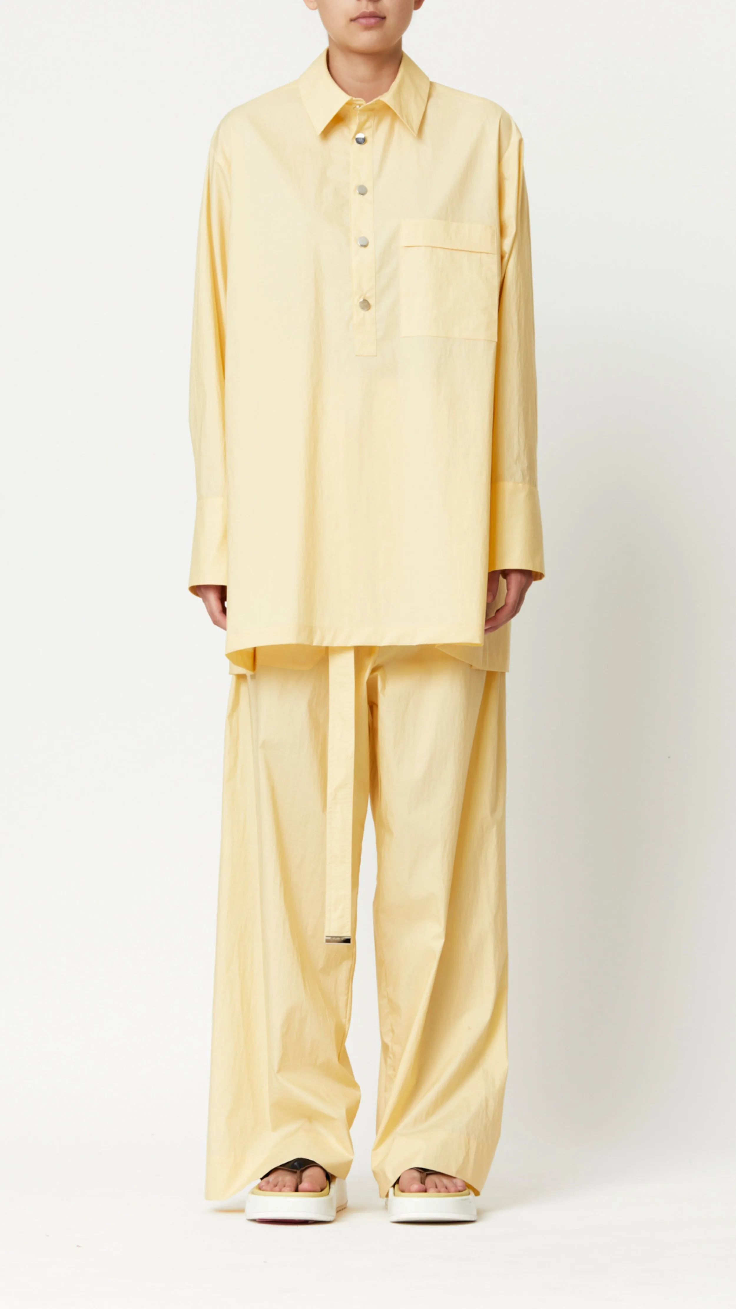 Eggnog Cotton Shirt