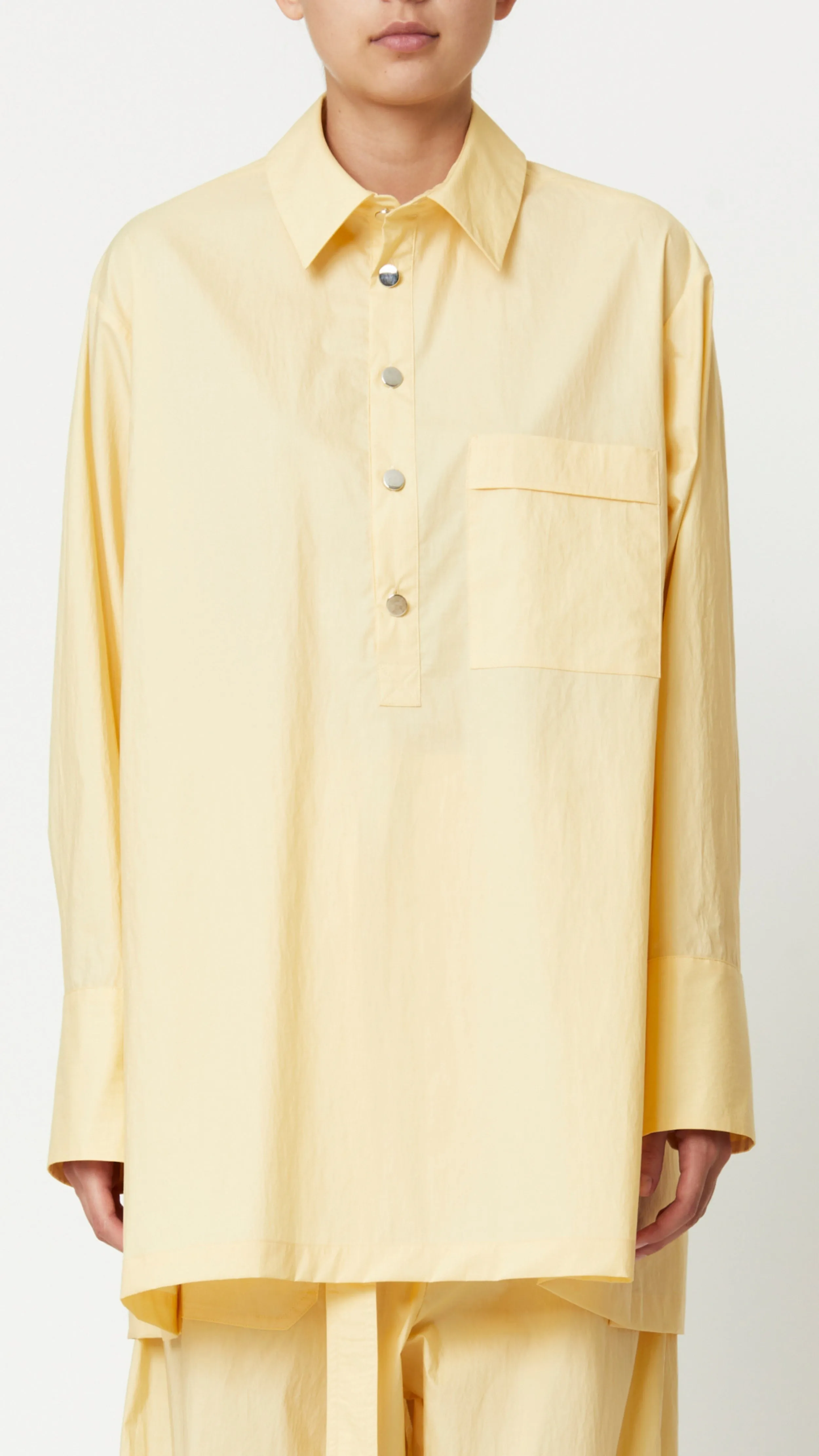 Eggnog Cotton Shirt